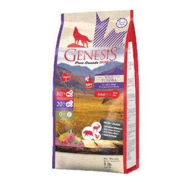 Hrana Din Ingrediente Naturale Pentru Caini Genesis Pure Canada Wild Tundra Soft 11.79 Kg