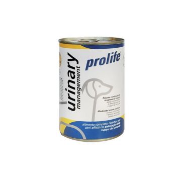 Hrana Umeda Dietetica Caini Prolife Dog Vet Urinary, 400 g ieftina