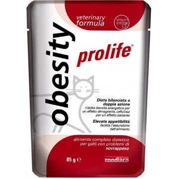 Hrana Umeda Dietetica Pentru Pisici Prolife Plic Vet Obesity 85 Gr/22423 ieftina