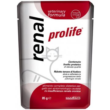 Hrana Umeda Dietetica Pentru Pisici Prolife Plic Vet Renal 85 Gr/22430 de firma originala