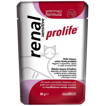 Hrana Umeda Dietetica Pisici Prolife Plic Vet Renal Sensitive, 85 g de firma originala