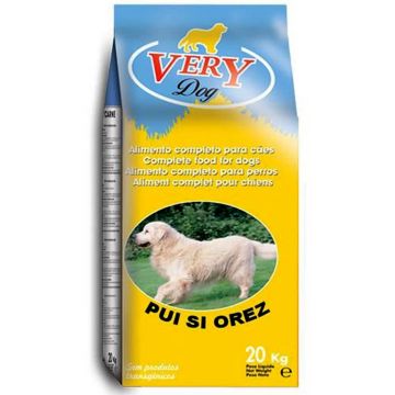 Hrana Uscata Caini, Very Dog Adult Mini Pui/ Orez, 20 kg