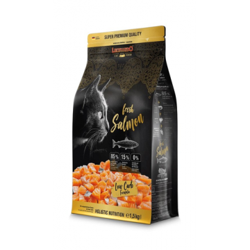 LEONARDO Fresh Salmon & Poultry Hrana uscata pentru pisici, cu somon si pasare 1,5 kg