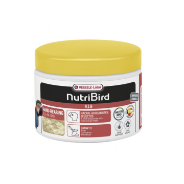 VERSELE-LAGA Nutribird A19 Hrana completa pentru hranirea puilor de pasare cu cerinte energetice ridicate 800 g