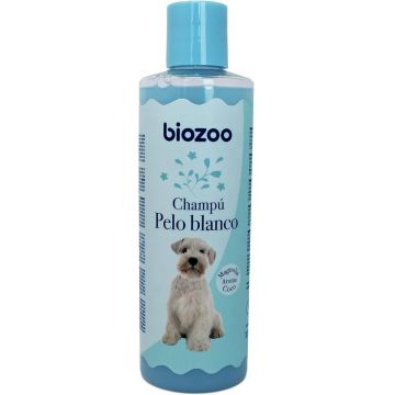 Biozoo Sampon Caini cu Blana Alba, 250 ml