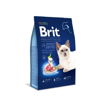BRIT Cat Premium by Nature Sterilised Lamb Hrana uscata pentru pisici sterilizate, cu miel 1,5 kg BRIT Cat Premium by Nature Sterilised Lamb Hrana uscata pentru pisici sterilizate, cu miel 1,5 kg