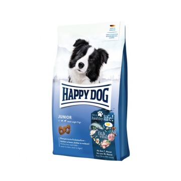 HAPPY DOG Supreme Fit&VItal Junior Hrana uscata pentru catei, cu pasare 1 kg