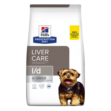 HILL'S Prescription Diet l/d Liver Care, dietă veterinară câini, hrană uscată, sistem hepatic, 10kg
