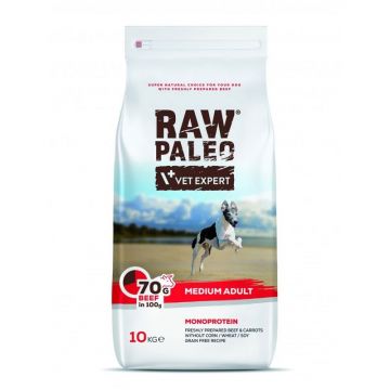 Raw Paleo, Adult, Rase Medii, Vita, 10 Kg