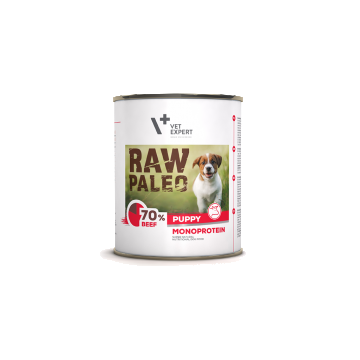 Raw Paleo Puppy, Conserva Monoproteica, Vita, 800 g