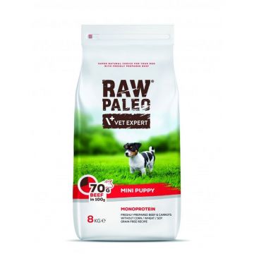 Raw Paleo, Puppy, Rase Mici, Vita, 8 Kg la reducere