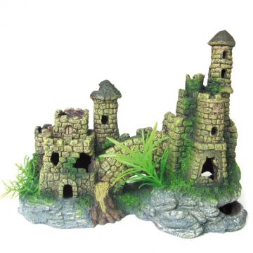 Decor acvariu - Castel piatra 21x18x11 cm