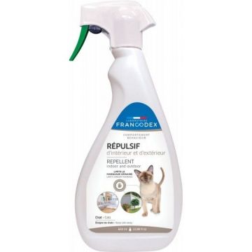 Francodex, Spray Repulsiv Int-Ext Cat, 650 ml