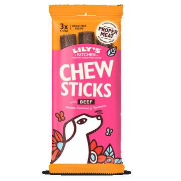 Lily's Kitchen Chew Sticks With Beef For Dogs 3x120 g ieftina