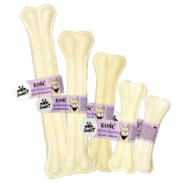 Mr. Bandit, Classic White Bone, Os De 12 cm