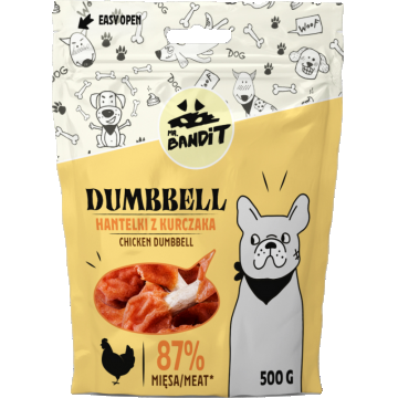 Mr. Bandit Dumbbell, Pui, 500 g la reducere