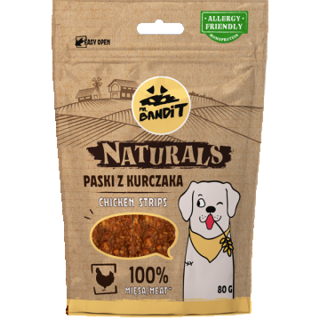 Mr. Bandit Naturals, Pui, 80 g