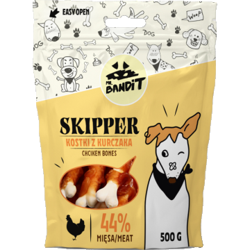 Mr. Bandit Skipper Chicken Bones 500 g la reducere