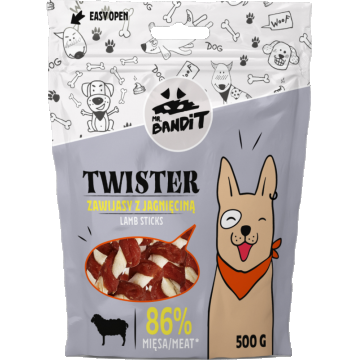 Mr. Bandit Twister, Miel, 500 g la reducere