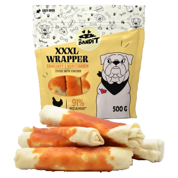 Mr. Bandit Wrapper XXXL, Pui, 500 g la reducere