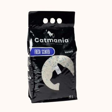 Nisip pentru Litiera Bentonita Catmania, Fara Arome, 5 L / 4.25 kg ieftin