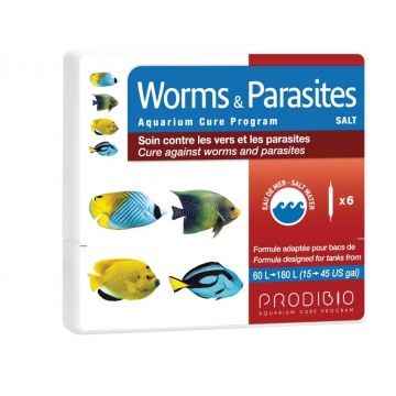 Prodibio Worms & Parasites Salt 6 fiole