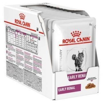 Royal Canin Early Renal CIG Cat Pouch, 12 plicuri x 85 g la reducere