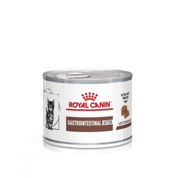 ROYAL CANIN Gastrointestinal Kitten, dieta veterinara, sistem digestiv, (pate), 195 g