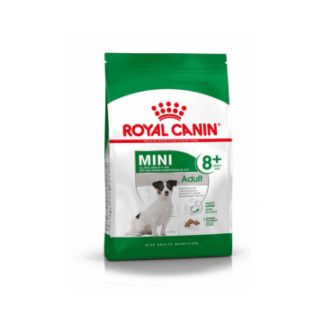ROYAL CANIN Mini adult 8+ Hrana uscata pentru caini adulti de talie mica peste 8 ani (10 x 0,8 kg)