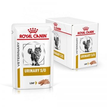 Royal Canin Wet Urinary SO Cat, 12 plicuri x 85 g - loaf