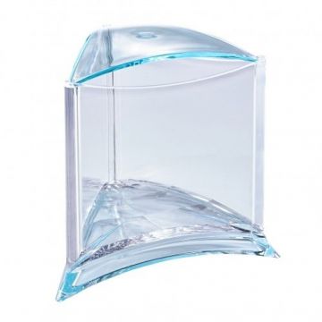 ISTA - Acvariu acrilic betta, triunghiular, albastru, 1L - Stylish Display Case Blue