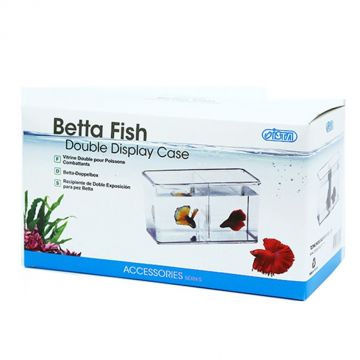 ISTA Betta Fish Double Display Case