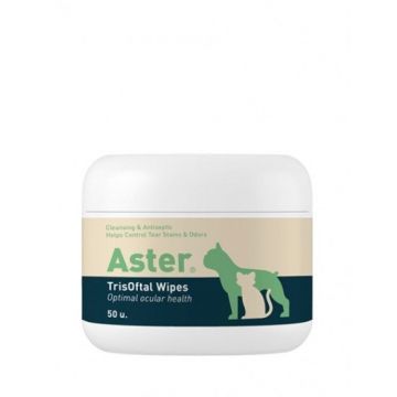 Servetele dermatologice ASTER TrisOftal, 50 buc de firma original