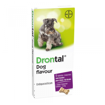 Drontal Dog Flavour, 6 tablete