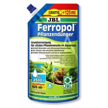 Fertilizator pentru plante JBL Ferropol Refill, 625 ml