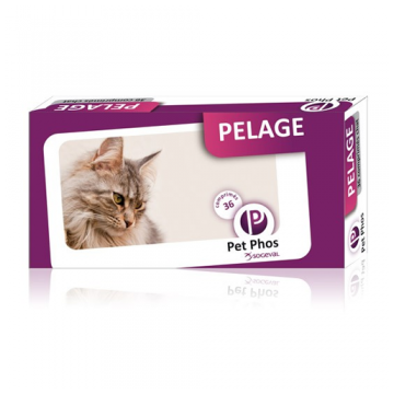 Pet Phos Felin Pelage Piele si Blana, 36 tablete