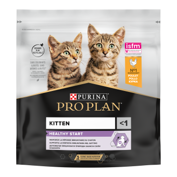 PURINA Pro Plan Original Kitten, Pui, hrană uscată pisici junior, 400g