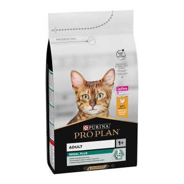 PURINA Pro Plan Original OptiRenal Adult, Pui, hrană uscată pisici, afecțiuni renale, 1.5kg