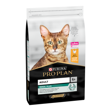 PURINA Pro Plan Original OptiRenal Adult, Pui, hrană uscată pisici, afecțiuni renale, 10kg