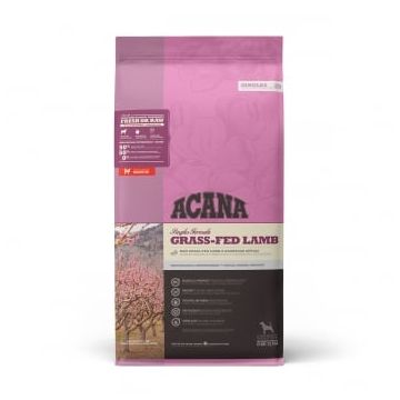 ACANA Singles Grass-Fed Lamb, Miel și Mere, hrană uscată monoproteică fără cereale câini, 17kg