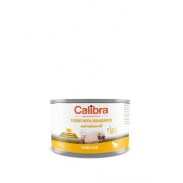 Calibra Cat Sterilised Curcan cu Merisoare 200 g