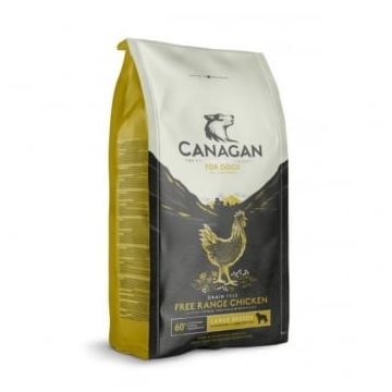 CANAGAN Large Breed, L-XL, Pui, hrană uscată fără cereale câini junior & adult, 2kg