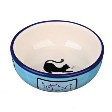 Castron Ceramic Pentru Pisici, 0.35 L, 13 CM