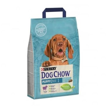 PURINA Dog Chow Puppy M, Miel, hrană uscată câini junior, 2.5kg