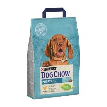 PURINA Dog Chow Puppy M, Pui, hrană uscată câini junior, 2.5kg