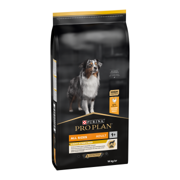 PURINA Pro Plan Light/Sterilised Adult S-XL, Pui, hrană uscată câini sterilizați, 14kg