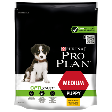 PURINA Pro Plan Puppy M, Pui, hrană uscată câini junior, 800g