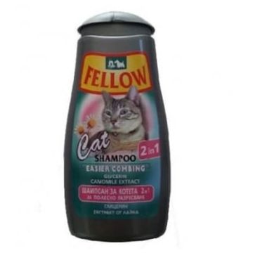 Sampon pentru Pisici Fellow 2 in 1, 250 ml