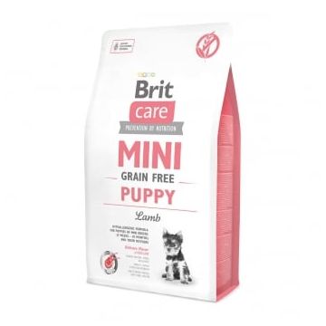 BRIT Care Mini Puppy, XS-S, Miel, hrană uscată fără cereale câini junior, 2kg