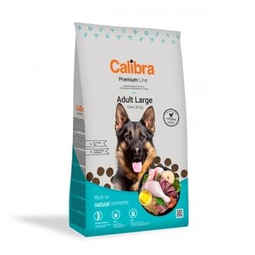 CALIBRA Premium Line Adult L, Pui, hrană uscată câini, 3kg